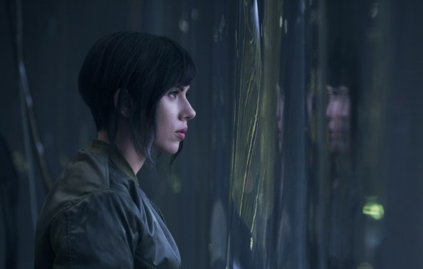 Scarlett Johansson plays The Major in Ghost in the Shell from Paramount Pictures and Storyteller Distribution Co. in theaters March 31, 2017.
